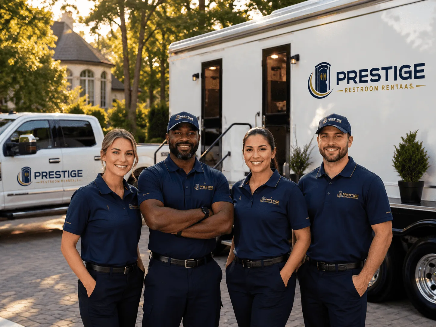 Trusted Luxury Portable Restrooms company in Clio, AL